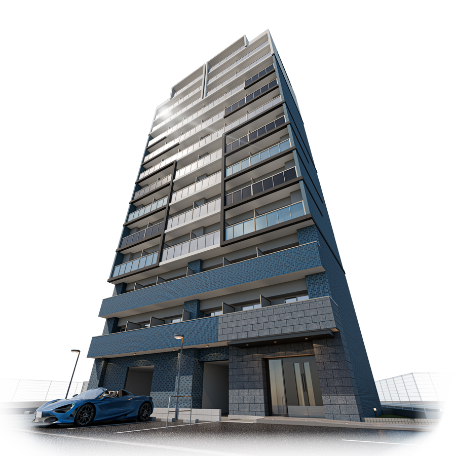 プレリス阿波座Bloom外観