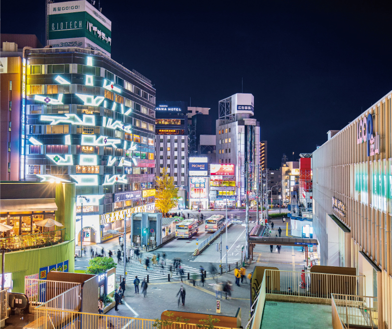 金山駅周辺