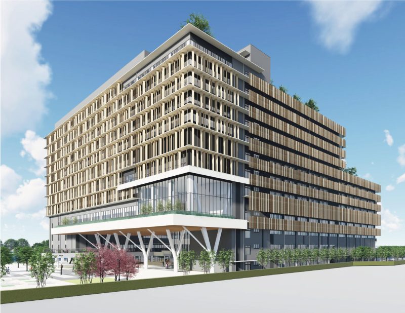 大阪公立大学完成イメージパース