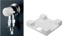 洗濯機用水栓&防水パン