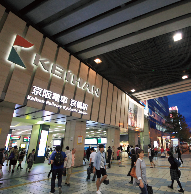 京阪本線｢京橋｣駅