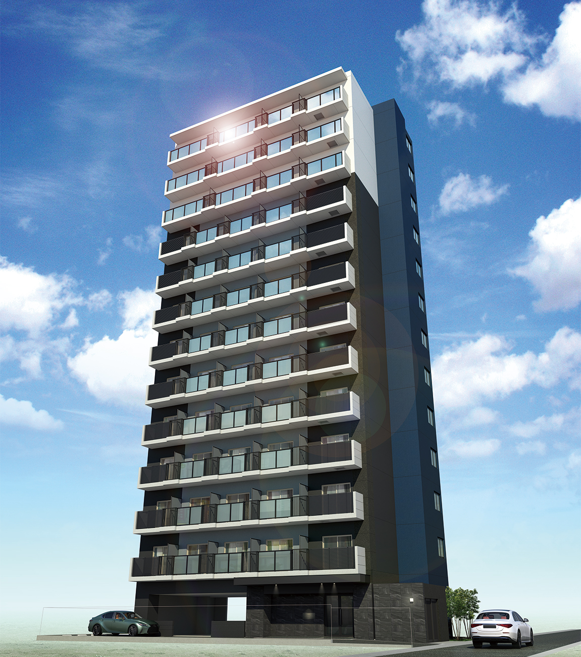 外観完成予想図