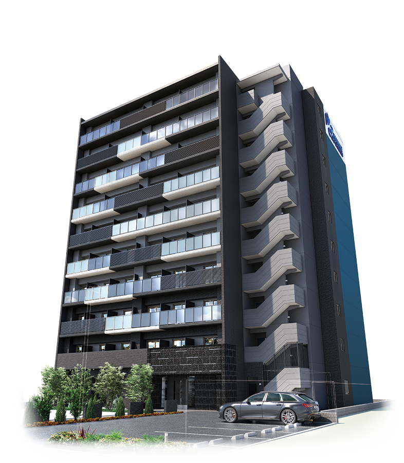 プレサンス天王寺ヴィヴァン外観