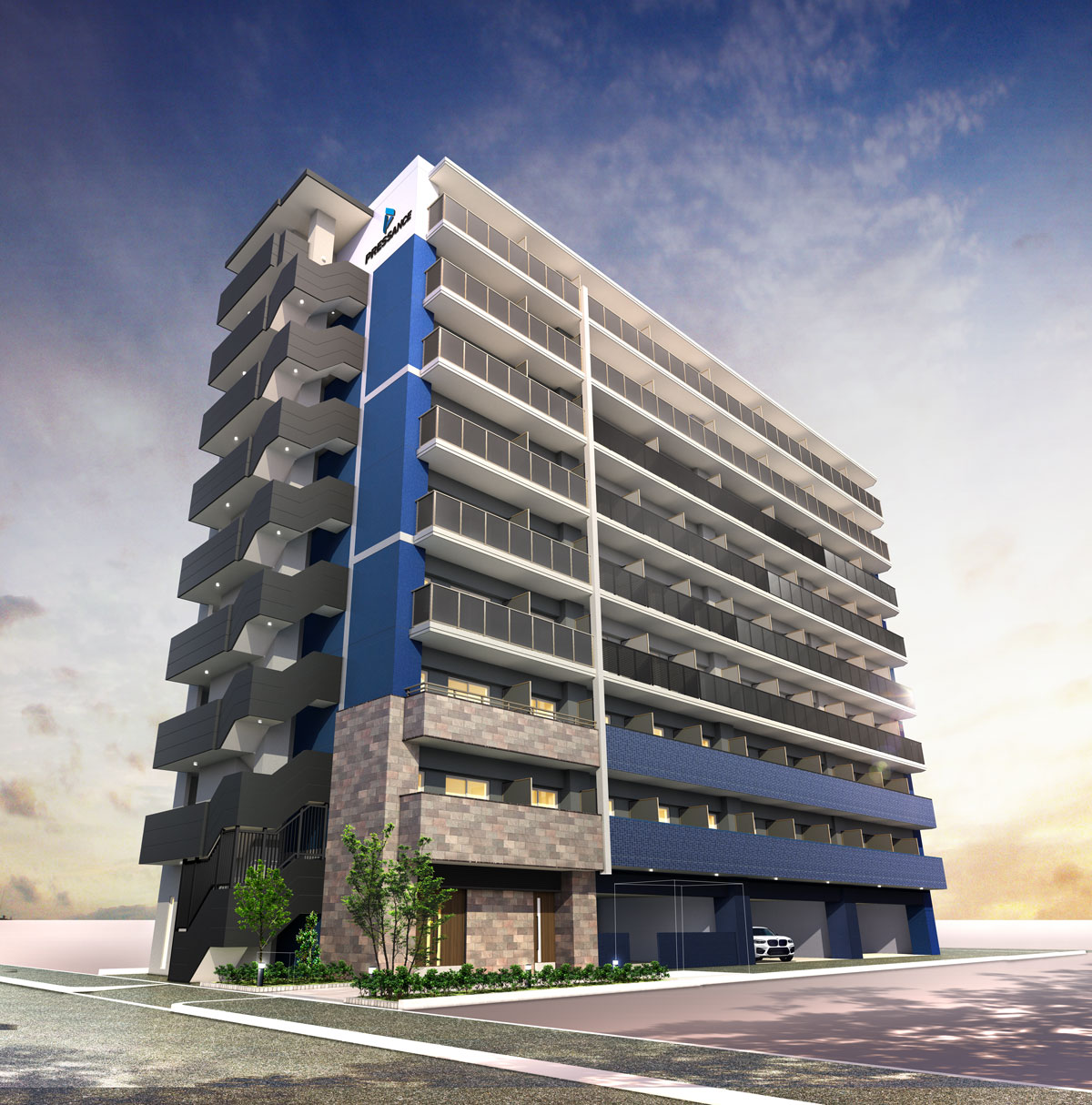 外観完成予想図