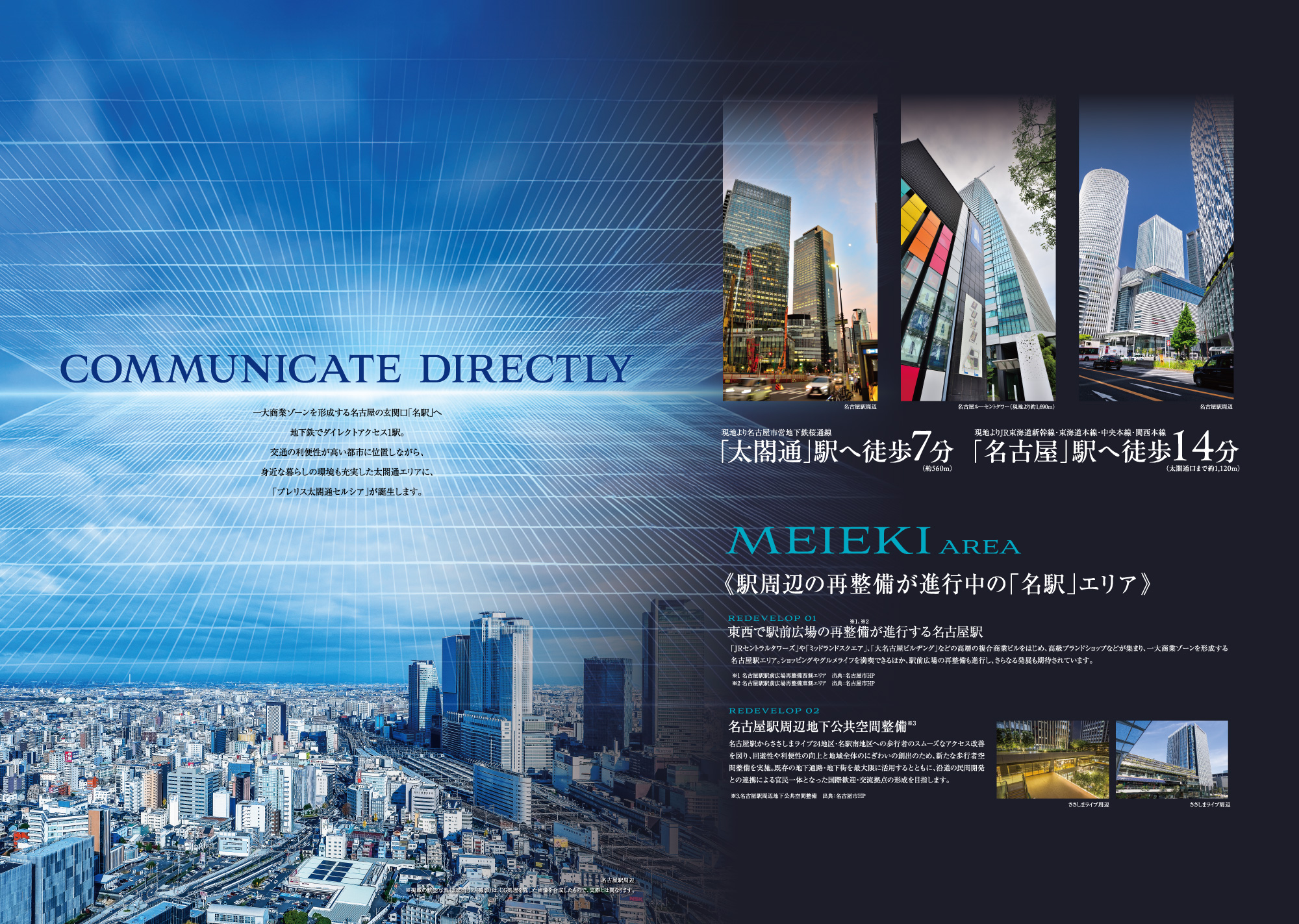 COMMUNICATE DIRECTLY