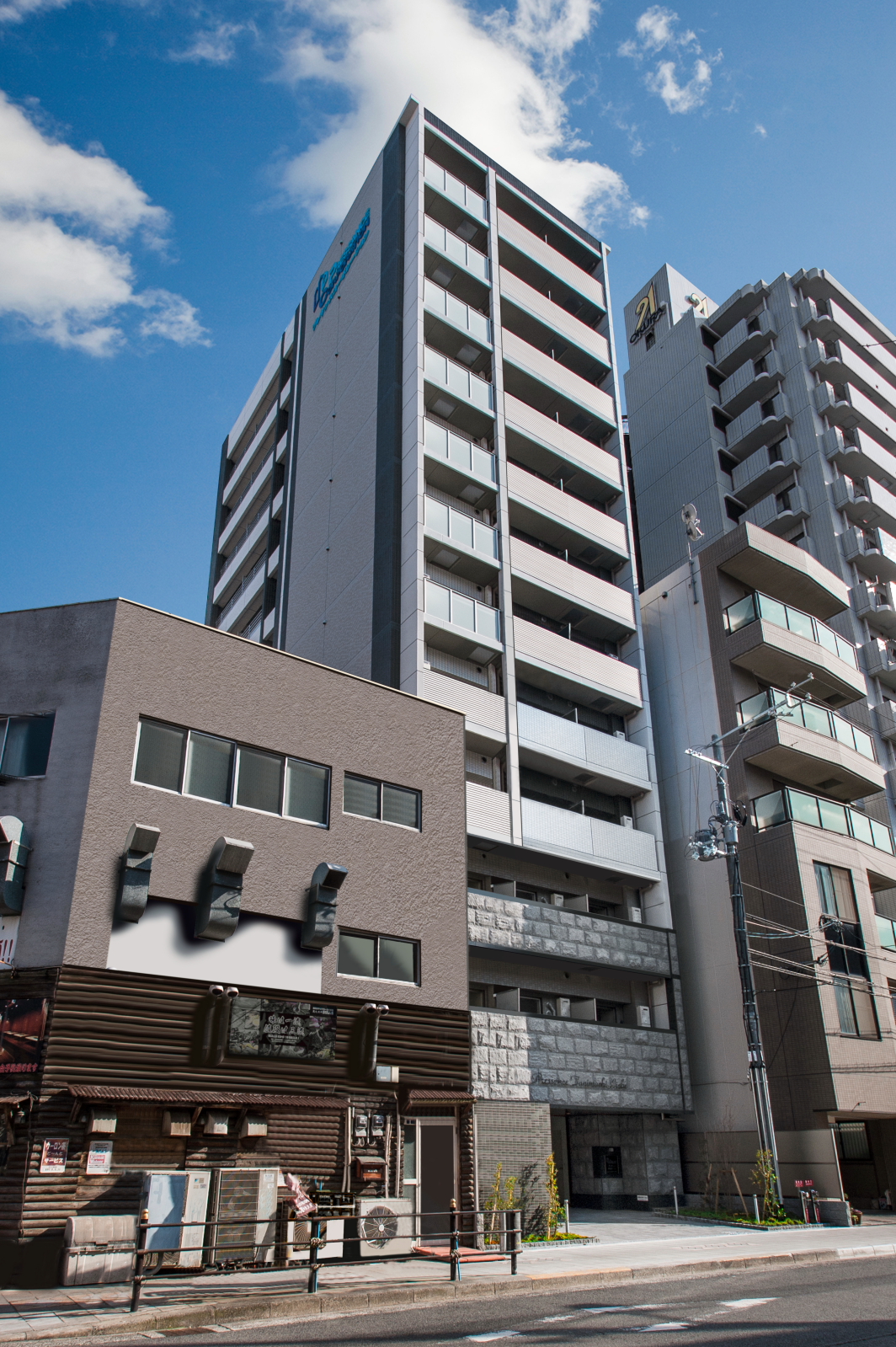 プレサンス谷町リーベの外観