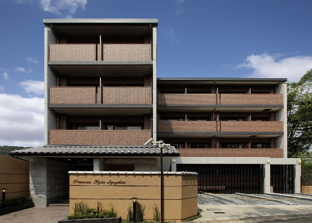 プレサンス京都修学院の全景