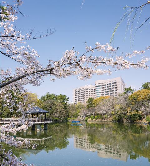 鶴舞公園（現地より約850m）