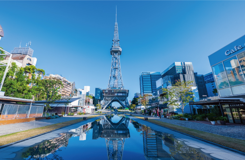 久屋大通公園（現地より約4,000m）